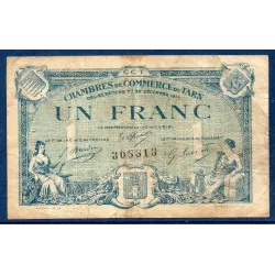 Albi et Castres Mazamet 1 franc, TB, 22.12.1917 Pirot 5.13 Billet de la chambre de commerce