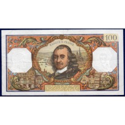 100 Francs Corneille TTB  7.11.1968 Billet de la banque de France
