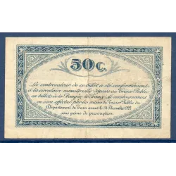 Albi et Castres Mazamet 50 centimes, TB+, 22.12.1917 Pirot 5.9 Billet de la chambre de commerce