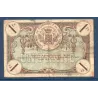 Sens 1 franc, TTB, 12.8.1920 Pirot 118.12 Billet de la chambre de commerce