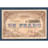 Sens 1 franc, TTB-, 7.3.1916 Pirot 118.4 Billet de la chambre de commerce