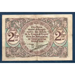 Saint Quentin 2 francs, TB, ND Pirot 116.8 Billet de la chambre de commerce