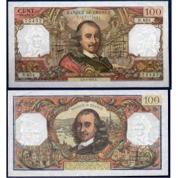 100 Francs Corneille TTB+  6.2.1975 Billet de la banque de France