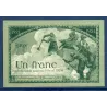 Saint Etienne 1 franc, Spl, 12.1.1921 Pirot 114.7 Billet de la chambre de commerce