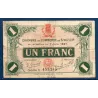 Saint Dizier 1 franc, TB-, 7.6.1921 Pirot 113.22 Billet de la chambre de commerce
