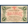 Saint Dizier 1 franc, TB-, 7.6.1921 Pirot 113.22 Billet de la chambre de commerce