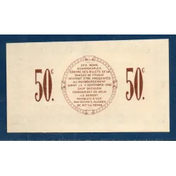 Saint Dizier 50 centimes, Neuf, 17.4.1916 Pirot 113.11 Billet de la chambre de commerce