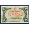 Saint Dizier 50 centimes, TB, 7.6.1921 Pirot 113.21 Billet de la chambre de commerce