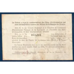 Rouen 1franc, TB, 1918 Pirot 110.39 Billet de la chambre de commerce