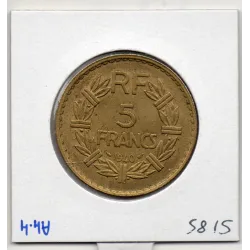 5 francs Lavrillier 1940 Sup-, France pièce de monnaie