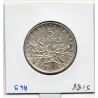 5 francs Semeuse Argent 1967 Sup, France pièce de monnaie