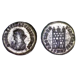 Ae3 Licinius II (318-320) Ric 19 PROVIDENTIAE CAESS atelier Héraclée