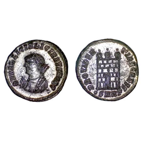 Ae3 Licinius II (318-320) Ric 19 PROVIDENTIAE CAESS atelier Héraclée