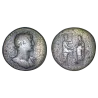 Sesterce Hadrien (118) RIC 585 ADVENTVS atelier Rome
