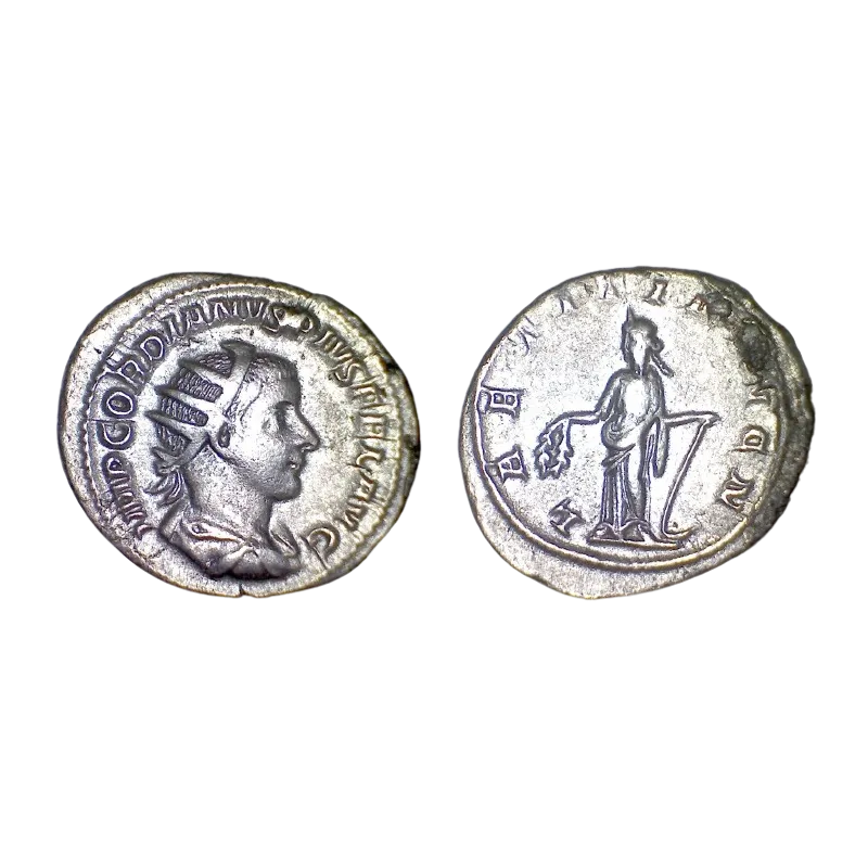 Antoninien de Gordien III (241) Ric 113 LAETITIA AVGN atelier Rome Antoninien de Gordien III (241) Ric 113 LAETITIA AVGN atelier Rome