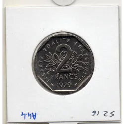 2 francs Semeuse Nickel 1979 Spl, France pièce de monnaie