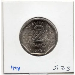 2 francs Semeuse Nickel 1979 Spl, France pièce de monnaie