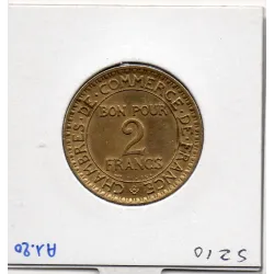Bon pour 2 francs Commerce Industrie 1923 Sup, France pièce de monnaie