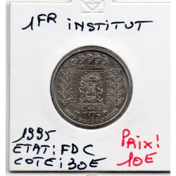 1 franc Institut Nickel 1995 FDC, France pièce de monnaie