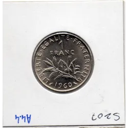 1 franc Semeuse Nickel 1960 Spl, France pièce de monnaie