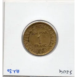 Bon pour 1 franc Commerce Industrie 1923 Sup, France pièce de monnaie