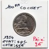 100 francs Cochet 1954 Spl, France pièce de monnaie