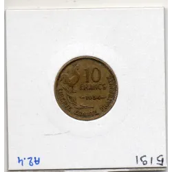 10 francs Coq Guiraud 1954 TTB, France pièce de monnaie