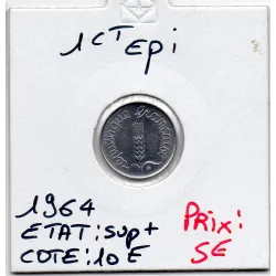 1 centime Epi 1964 Rebord Sup+, France pièce de monnaie