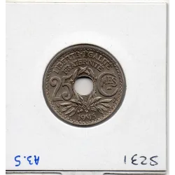 25 centimes Lindauer 1915 Sup, France pièce de monnaie