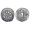 Pisidie, Selge Stater d'argent TB (-300 -190) Lutteurs et lanceur
