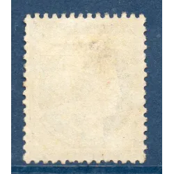 Timbre France Yvert No 60A Type Cérès 25c bleu Neuf * sur charnière