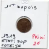 1 centime Dupuis 1919 Sup, France pièce de monnaie