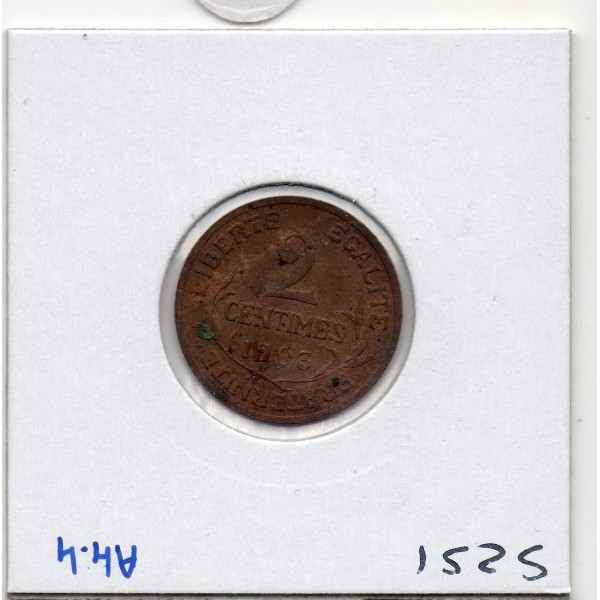 2 centimes Dupuis 1903 Sup, France pièce de monnaie