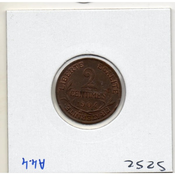 2 centimes Dupuis 1904 Sup-, France pièce de monnaie