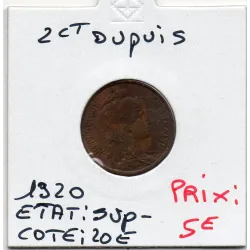 2 centimes Dupuis 1920 Sup-, France pièce de monnaie