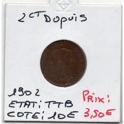 2 centimes Dupuis - 1902 - TTB - F.110/7
