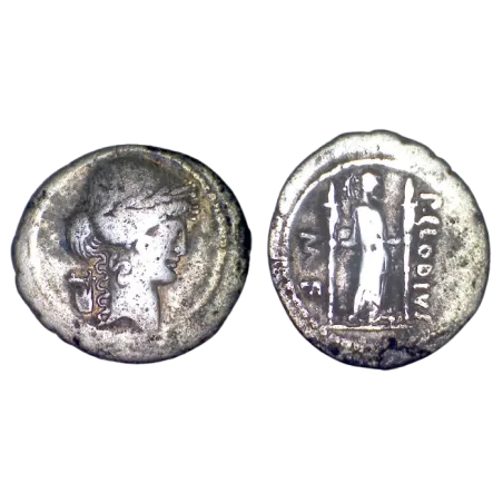 Denier Famille Clodia, Publius Clodius (-42), sear 492