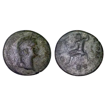 Sesterce de Domitien (88-89) RIC 358 IOVI VICTORI atelier Rome