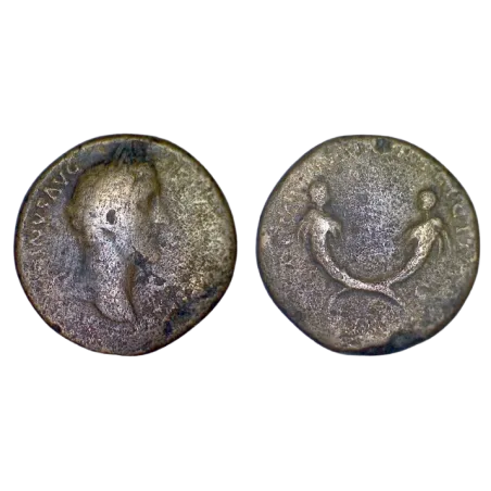 Sesterce d'Antonin le pieux (149), Ric 857 Jumeaux Atelier Rome