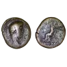 Sesterce d'Aelius (137) RIC 1057 CONCORD atelier Rome