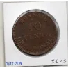 10 centimes siege Anvers 1814 TTB gad 191a, France pièce de monnaie