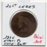 10 centimes Cérès 1876 A Paris B, France pièce de monnaie