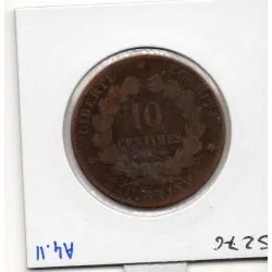 10 centimes Cérès 1876 A Paris B, France pièce de monnaie