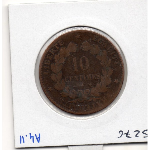 10 centimes Cérès 1876 A Paris B, France pièce de monnaie