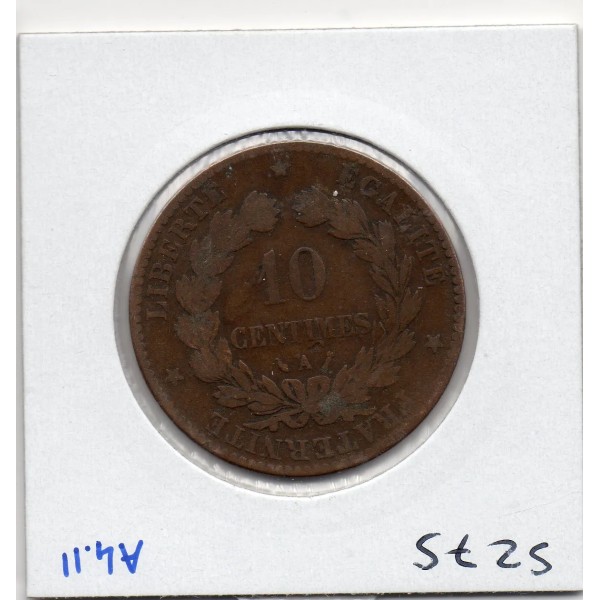 10 centimes Cérès 1885 A Paris TB, France pièce de monnaie