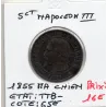 5 centimes Napoléon III tête nue 1855 MA chien Marseille TTB-, France pièce de monnaie