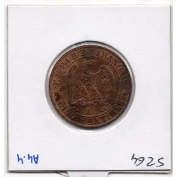 5 centimes Napoléon III tête laurée 1865 A Paris Sup, France pièce de monnaie