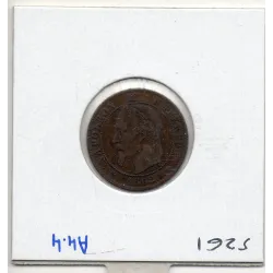 2 centimes Napoléon III tête laurée 1862 K Bordeaux TTB+, France pièce de monnaie