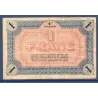Vienne 1 franc, TB, 8.7.1918 Pirot 128.23 Billet de la chambre de commerce