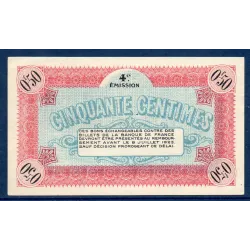 Vienne 50 centimes, Spl, 8.7.1918 Pirot 128.21Billet de la chambre de commerce